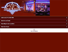Tablet Screenshot of johnnysbarandsteakhouse.com